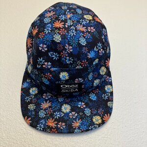 Skida  Brim Hat in VerMontana Night blue floral